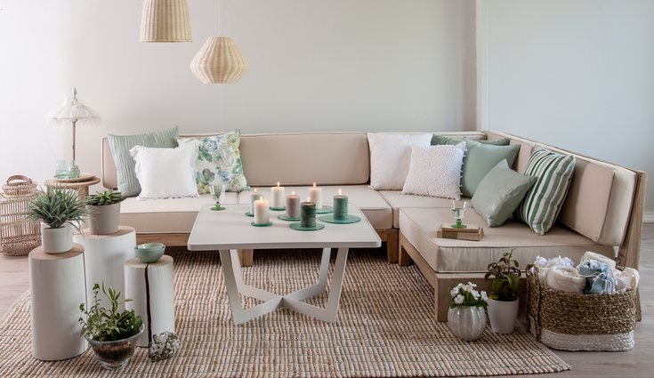 Los muebles claros ofrecen una amplia gama de variedad a la hora de decorar