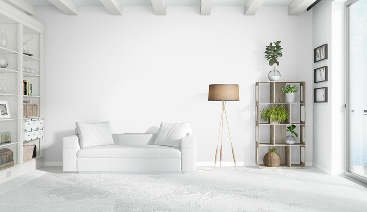 El color blanco da una sensación visual de profundidad