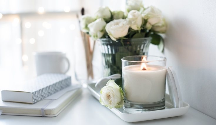 El blanco es un color clave en decoración