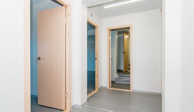 Lo que llamará la atención serán los acabados de las puertas