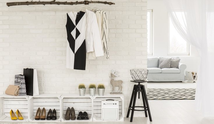 Las estanterías recicladas son una opción perfecta para ser muy original