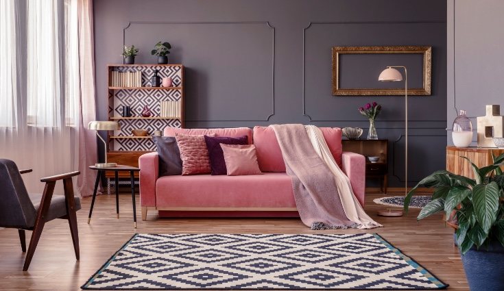 Los estampados ofrecen muchas opciones dentro de la decoración new classic