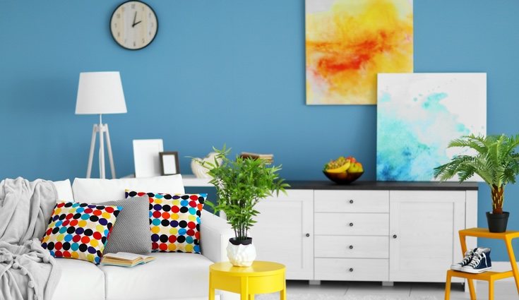 Arte en el dormitorio