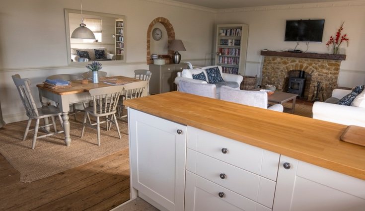 Todos los elementos deben crear un ambiente tranquilo