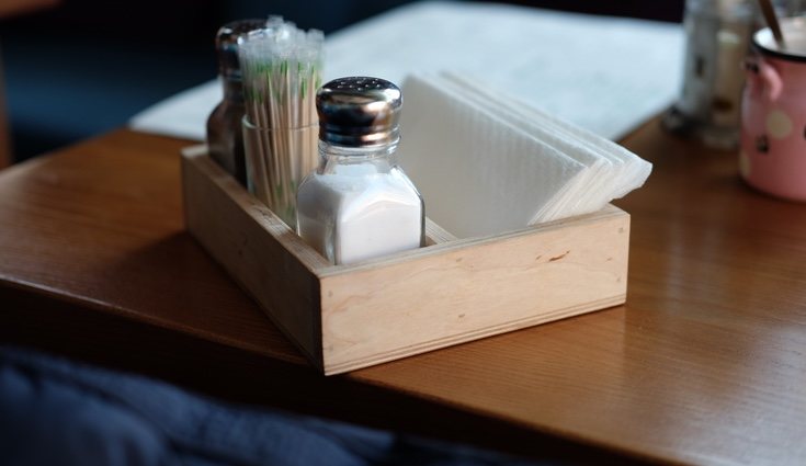 las servilletas de papel se rompen con facilidad