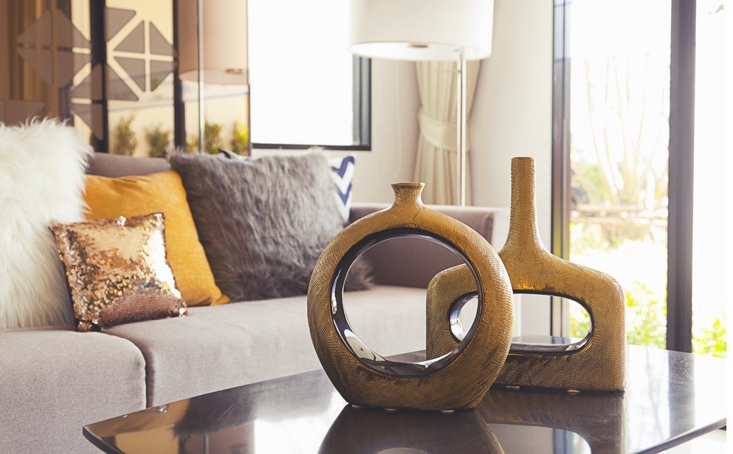 Mármol y oro, pura tendencia en decoración