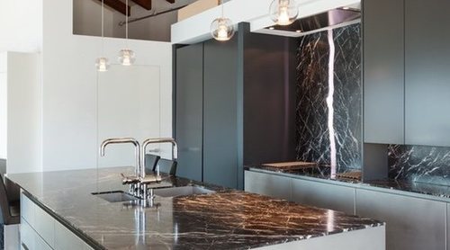 Mármol y oro, pura tendencia en decoración